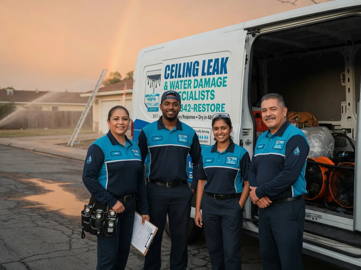 Ceiling Leak Cleanup company in Premont, TX