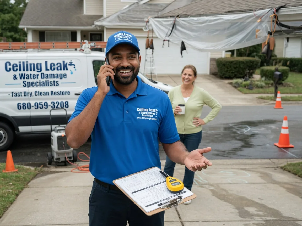 Ceiling Leak Cleanup Premont, TX FAQs